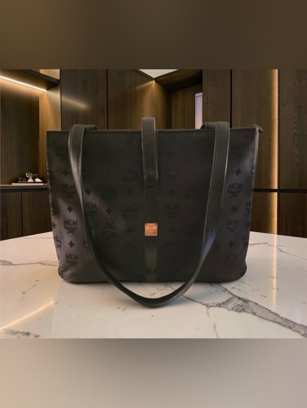 MCM Black Tote Bag